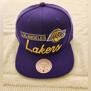 LOS ANGELES LAKERS|Mitchell & Ness Original Fit|Purple Colorway|OG Snapback
